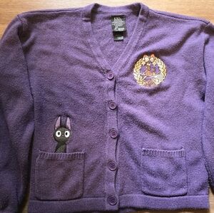 Hot Topic Studio Ghibli Kiki's Delivery Service Cardigan Sweater size Small